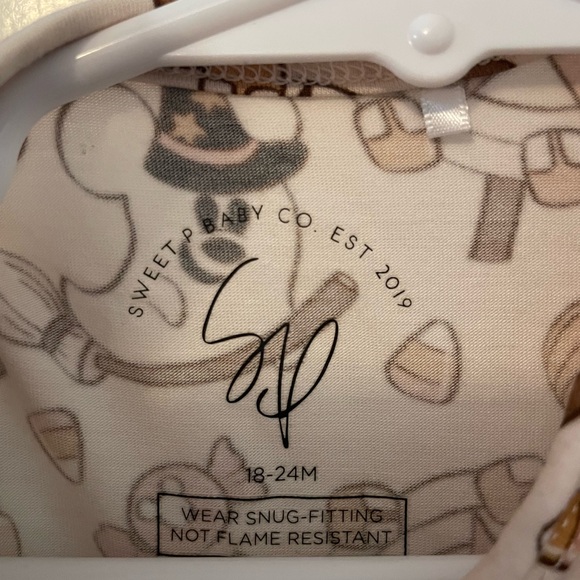 18-24mo Mickey Ghost Halloween Body Suit Twirl Dress - Picture 6 of 6